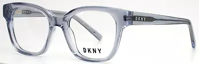 DKNY DK5048 400 Blue Laminate Womens Square Full Rim Eyeglasses 50-19-140 B:42 - Image 1 of 4