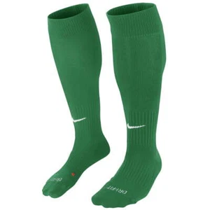 Nike Classic II Cushion Over-The-Calf Soccer Football Sock Pine Green White Sz M - Picture 1 of 5
