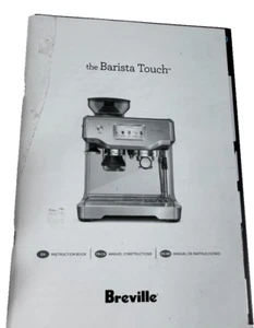 Breville BES880 Barista Express Espresso Machine Part - User Guide Manual - Picture 1 of 2