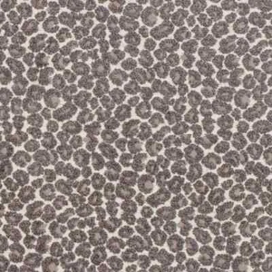 Avery Charcoal Grey Animal Print Woven Pattern Upholstery Fabric by the Yard - Picture 1 of 7