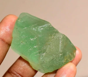 100% Natürliches Grün Kolumbien Smaragd Fluorit 412.5 Karat Muster FACET Grobem - Bild 1 von 5