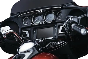 Kuryakyn Gauge Accents Tuxedo Upper 6942 - Picture 1 of 1