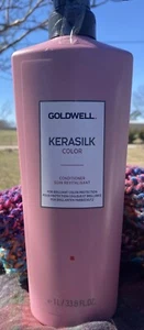 Goldwell KERASILK COLOR Conditioner ๐For Brilliant Color Protection 33.8oz๐ - Picture 1 of 2