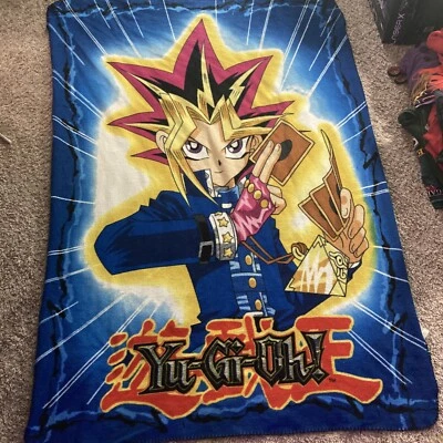 YU-GI-OH Blanket Yami Yugi Character Anime Fleece Throw Blanket 62x44” - Image 1 of 4