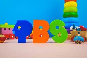 PBS Letters Logo 3D Printed Pretend Play PreSchool Kids Toy Gift Disney Dash Dot - Picture 1 of 5