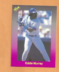 1989 Classic Purple Travel Eddie Murray Dodgers # 160 - Picture 1 of 1