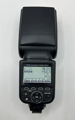 PROMASTER 200ST-R SPEEDLIGHT ELECTRONIC FLASH FOR CANON CODE 8574 - Image 1 of 4