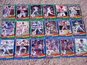 1991 Donruss MLB Baseball AL & NL ALL STAR complete 18 card subset RIPKEN CLARK+ - Bild 1 von 2