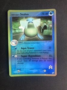 16/95 Team Aqua's Sealeo Reverse Holo Pokémon Tarjeta de JCC - EX Magma vs Aqua - Casi nuevo - Imagen 1 de 9