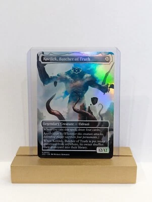 Kozilek, Butcher of Truth Foil Custom sticker on bulk MTG Commander - Image 1 of 2