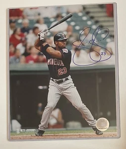 SHANNON STEWART Autographed Photo 8x10 signed autograph Minnesota TWINS batting - Picture 1 of 1