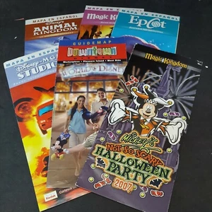 2007 Magic kingdom Animal MGM & Epcot Brochure Guide maps MICKEYS HALLOWEEN - Picture 1 of 1