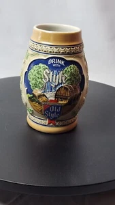 Old Style 1983 Limited Edition Beer Stein Handcrafted Numbered Ceramarte - Picture 1 of 4