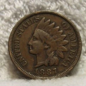 Indian Head Penny 1887 - Bild 1 von 2