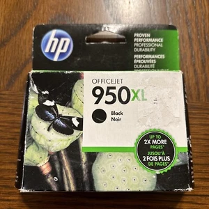 Genuine Sealed HP 950XL Black Ink Cartridge CN045AN Exp 9/17 NIB - Picture 1 of 3