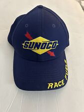 New Era Men's 9Forty Snapback Sunoco Race Fuels Hat Blue Adjustable Dad Cap Nice