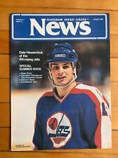 1982 Scotiabank Hockey College News Vol. 11 Issue 11 Dale Hawerchuk - VINTAGE !