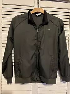 IZOD Men’s Size Small S Jacket Coat Performx Golf Gray Lightweight Running - Picture 1 of 11