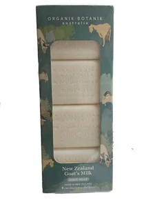 ORGANIK BOTANIK Australia NZ GOAT'S MILK BODY SOAP  8 SOAPS - 7.05oz EACH - Picture 1 of 1