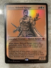 FOIL MINSC, BELOVED RANGER (SHOWCASE) Adventures In The Forgotten Realms AFR MTG