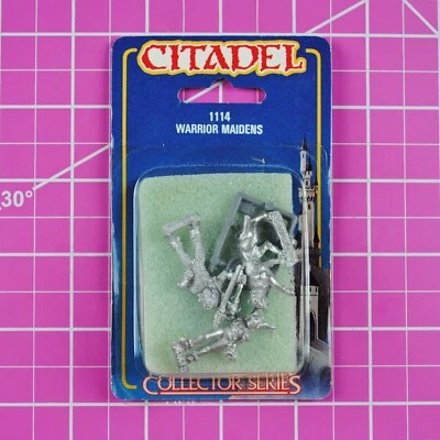 Warhammer Citadel Warrior Maidens NIB Metal, Rare OOP Female Tragedy of McDeath - Image 1 of 2
