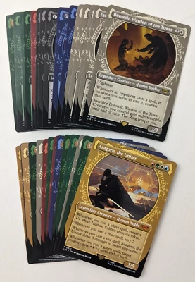 Lord of the Rings COMPLETE Showcase 30 Card SET Magic the Gathering MTG Gandalf - Image 1 of 4