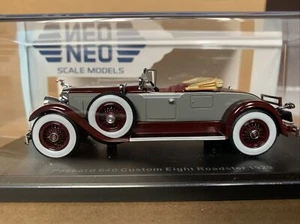 PACKARD 640 CUSTOM OCHO ROADSTER 1929 1/43 MODELO DE COCHE DE NEO NEO46520 - Imagen 1 de 11