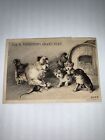 Carte publicitaire vintage à utiliser H. Thompson's grand savon chiots rat buffalo NY