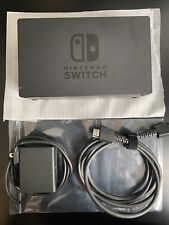 Nintendo Switch Charging Dock AC Adapter Power Cable HDMI OEM Genuine Full Set