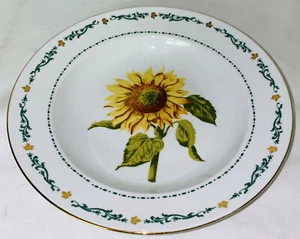Domestications *BIRTH MONTH & FLOWER*8 1/4" SOUP BOWL JULY SUNFLOWER - Bild 1 von 3