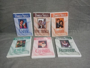 6 Danielle Steel DVDs Daddy Fine Things Vanished Jewels Changes Kaleidoscope - Picture 1 of 10