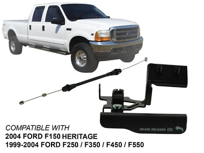 For Parking Brake Release Cable 1999 - 2004 F150 F250 F350 F450 F550 2C3Z2783AA - Image 1 of 4