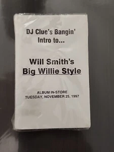 DJ Clue's Bangin' Intro To... Will Smith's Big Willie Style Cassette 1997 Promo - Picture 1 of 4