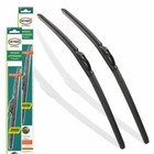 Fits Toyota Hilux 2015-on  Heyner Hybrid Windscreen Wiper Blades Front HH22
