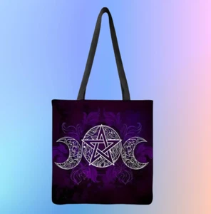 Bolso de Mano PURPLE TRIPLE MOON GODDESS - Imagen 1 de 6