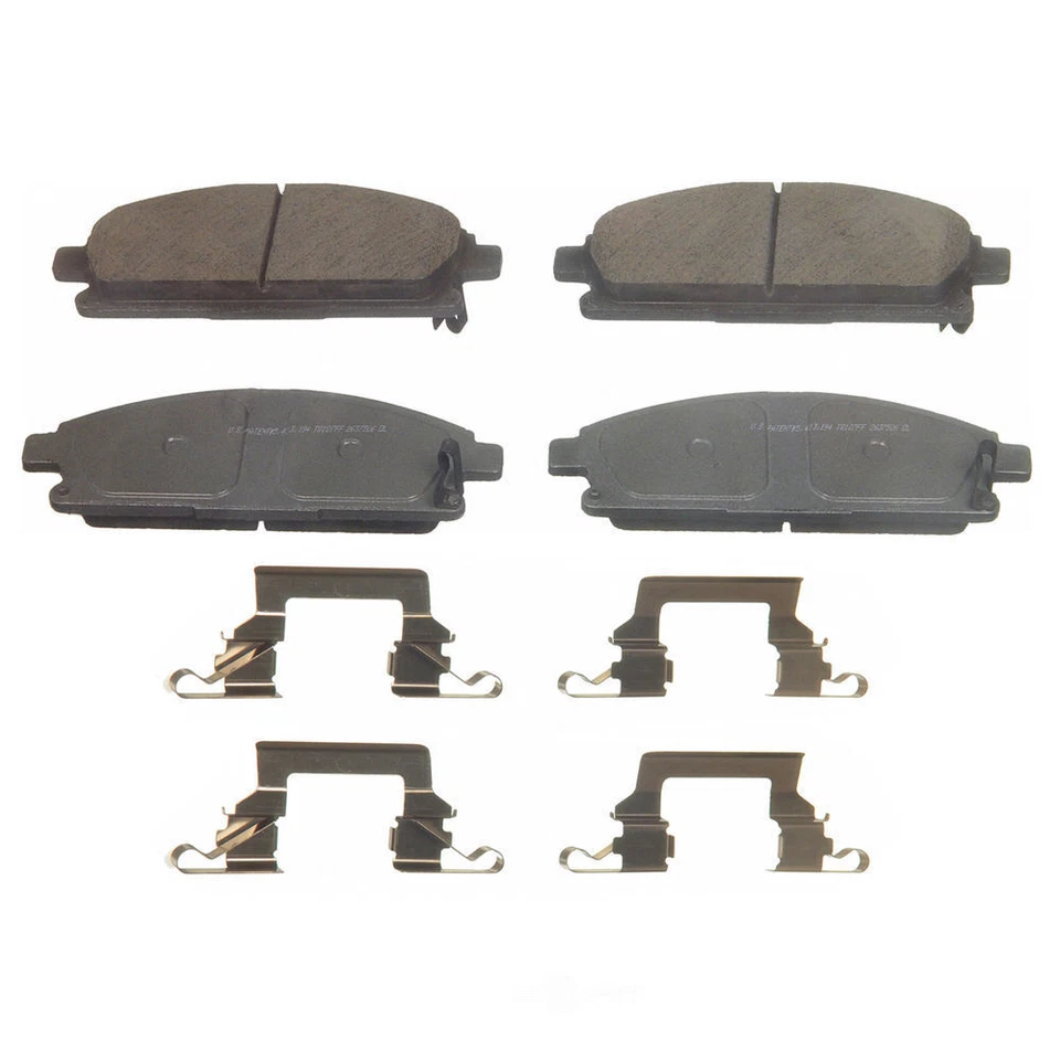 Wagner For Nissan Quest 2017 QC691 ThermoQuiet Ceramic Front Disc Brake Pads - Image 1 of 4