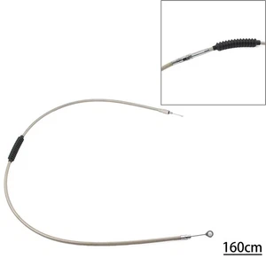 Stainless Clutch Cable Fit Harley Dyna FXDWG Softail Fatboy FLSTF Road Glide - Picture 1 of 8