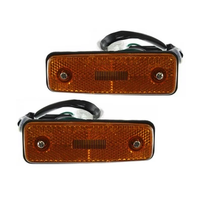 适用于丰田皮卡 1979 - 1981 侧标记灯驱动器和乘客侧对前 — 第 1/4 张图片