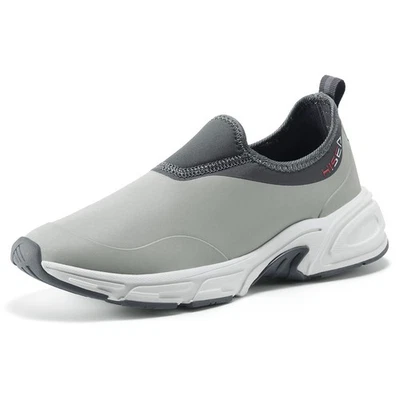 HISEA Women Waterproof Rain Shoes Slip On Ankle Garden Walking Shoes Gray-US 8 - Image 1 of 4