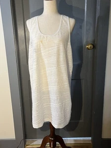 Dotti Tanktop weiß gerippt ärmellos lässig Sommer Top große tolle Lagenlook - Bild 1 von 11