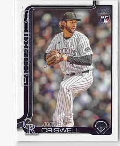 Aggiornamento Topps 2025 RC #US5 Jeff Criswell - Foto 1 di 2