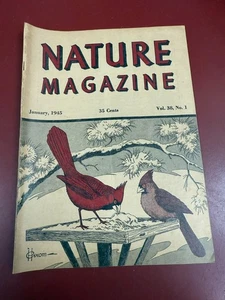 Lot of 10 Vintage Nature Magazines - 1945 - Bild 1 von 10