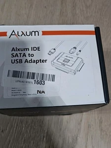Alxum USB 3.0 to IDE SATA Adapter Converter Y-3322A with Power for HDD SSD DVD - Picture 1 of 6