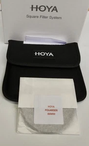 Hoya Circular Camera Filters SQ100 86mm Polariser - Picture 1 of 3