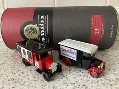 Bunnahabhain Islay Single Malt Scotch Whisky Tube Bottle & 2 Lledo Diecast Model - Image 1 of 4
