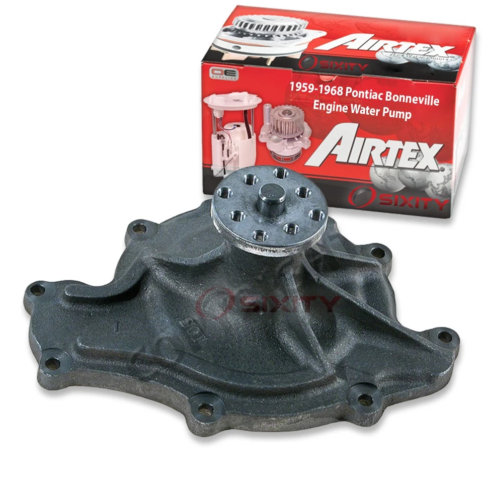 Bomba de agua del motor Airtex para Pontiac Bonneville 1959-1968 6,4 L 6,6 L 6,9 L qv Foto 1 de 4