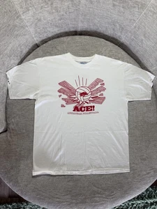 Vintage Arkansas Razorbacks Shirt Mens XL White Made USA College Volleyball 90s - Picture 1 of 10
