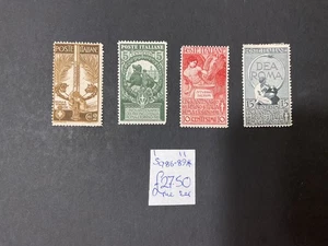 Italy stamps, 1911. I 11. SG 86 - 89. * Mint Hinged. #c894 - Picture 1 of 6