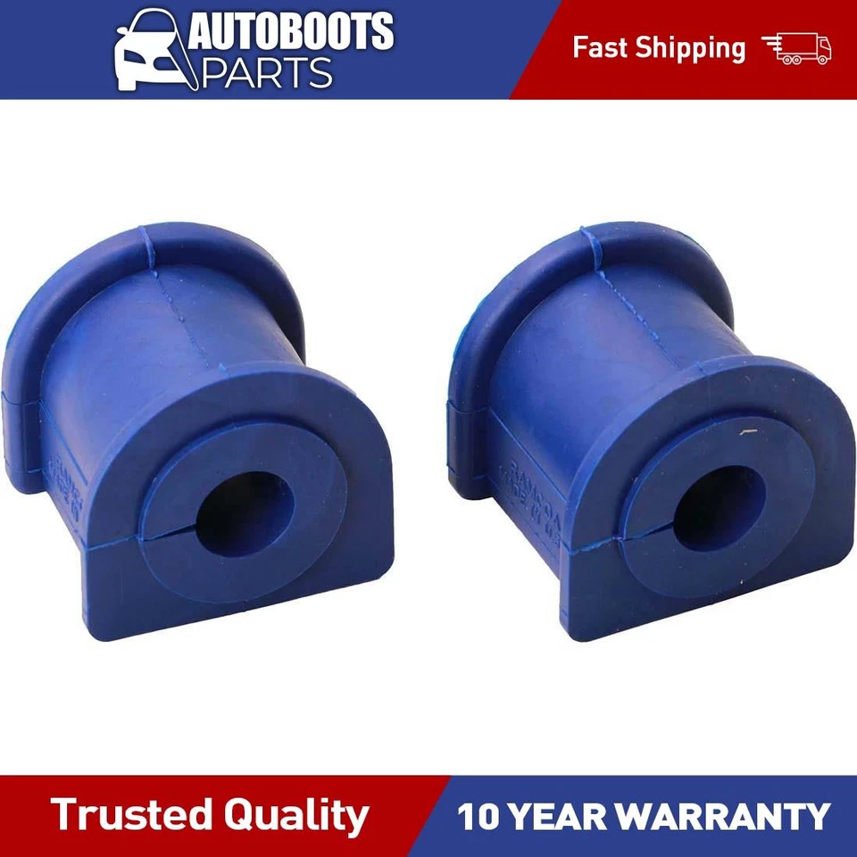 Juego de 2 pares de bujes de marco de barra estabilizadora trasera para Dodge Dakota Jeep Cherokee Foto 1 de 3