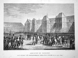 Fontainebleau Elba France Île-De-France Napoléon Abdication - Picture 1 of 1